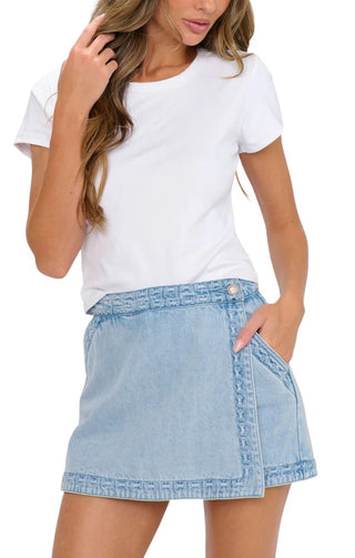 Wyatt Wrap Mini Skort
