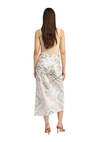 Alaia Satin Maxi Skirt