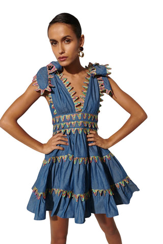 Cheli Dress - Blue