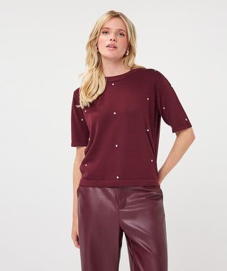 Sweater s/slve studs