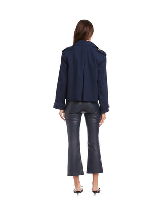 Chelsea Cropped Trench Jacket