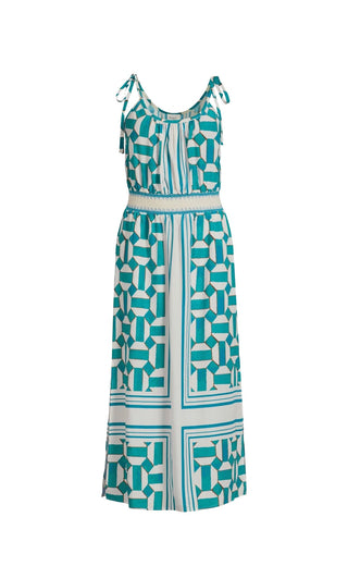 Blouson Slip Dress