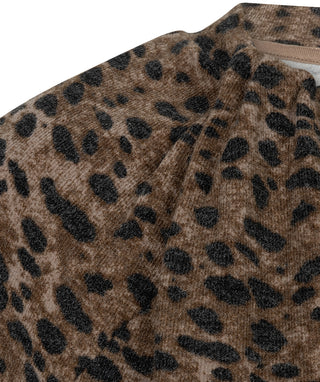 Top twist detail leopard