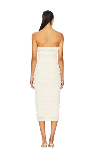 annalise midi dress THML Annalise Midi Dress