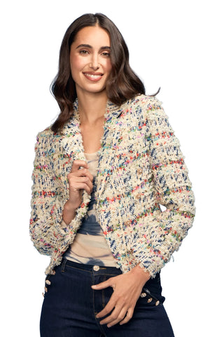 Confetti boucle jacket