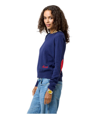 Patchwork Cotton Pullover