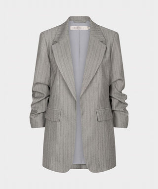 Blazer 3/4 slve herringbone