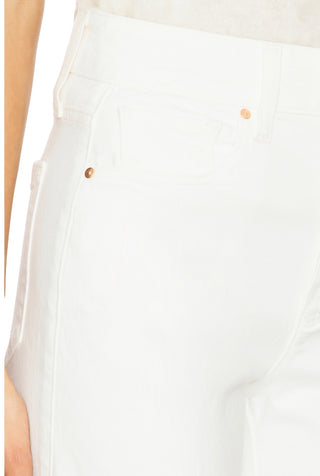Sasha Ankle Wide Leg Cuff Jeans