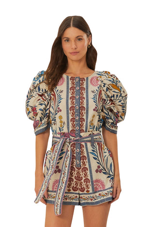Romantic Lightness Cream Romper