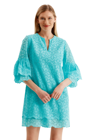 Christa Eyelet Dress