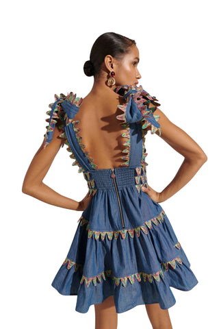 Cheli Dress - Blue